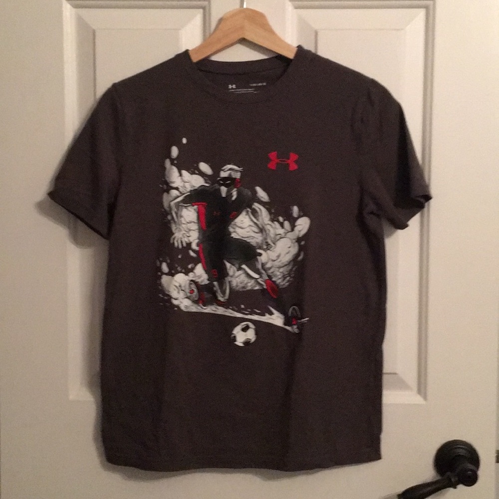 Grey Under Armour T-Shirt with design